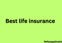 Which is the best life insurance?