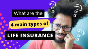 What are the 4 main types of life insurance?