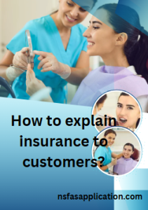 How to explain insurance to customers? 