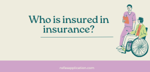 Who is insured in insurance?