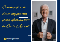 Can my ex-wife claim my pension years after divorce in South Africa?