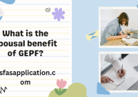 What is the spousal benefit of GEPF?