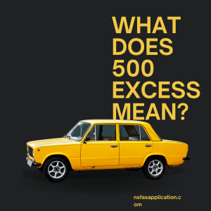 What does 500 excess mean?