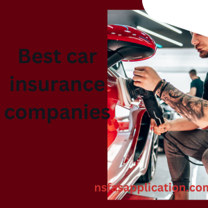 Best car insurance companies