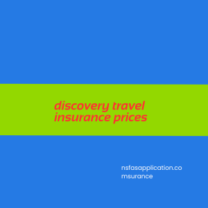 discovery travel insurance prices 